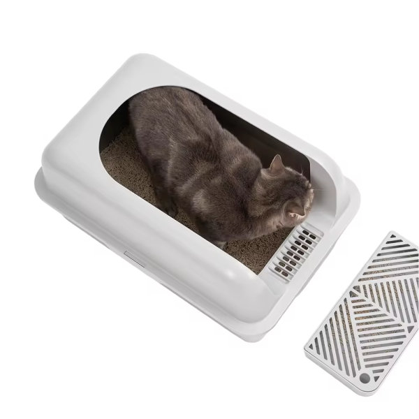 sousia Cat litter pans  a high-quality solution designed to meet your cat's needs while ensuring easy maintenance for pet owners - Image 2